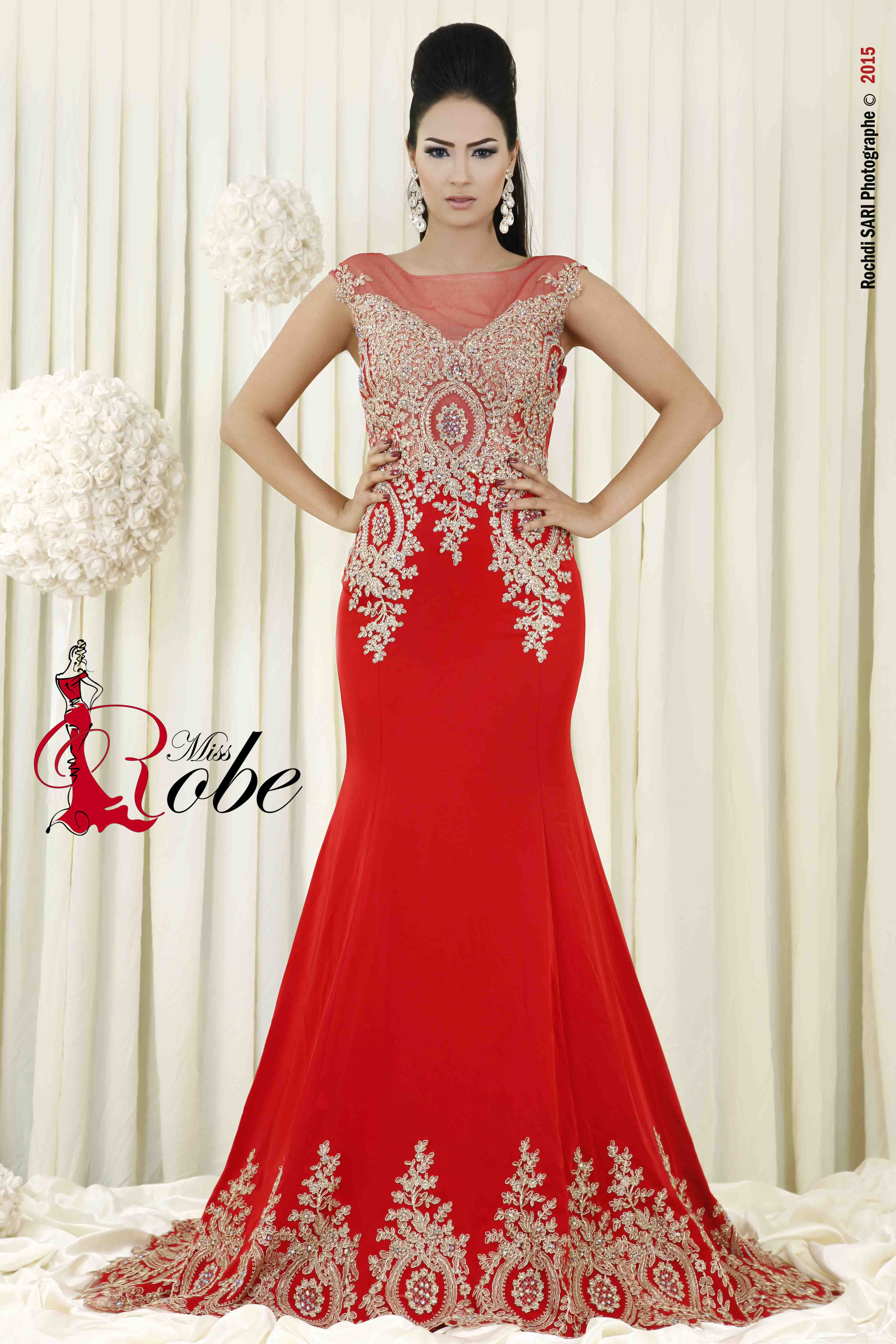 robe soirée traditionnelle tunisienne 2019